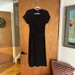 Anthropologie knee length knit wrap dress - Size M